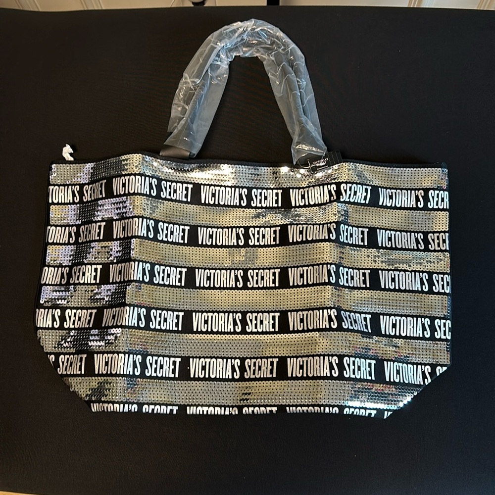 Victorias Secret sequined tote